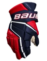 Guanti da hockey Bauer Vapor 3X PRO Navy/Red/White Intermediate