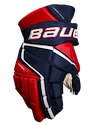 Guanti da hockey Bauer Vapor 3X PRO Navy/Red/White Senior 15 pollici