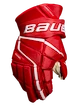 Guanti da hockey Bauer Vapor 3X PRO red Intermediate