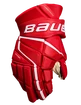 Guanti da hockey Bauer Vapor 3X PRO Red Senior