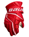 Guanti da hockey Bauer Vapor 3X PRO Red Senior