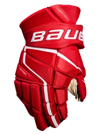 Guanti da hockey Bauer Vapor 3X PRO Red Senior