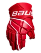 Guanti da hockey Bauer Vapor 3X Red Intermediate