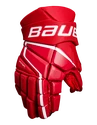 Guanti da hockey Bauer Vapor 3X Red Intermediate