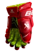 Guanti da hockey Bauer Vapor 3X Red Junior