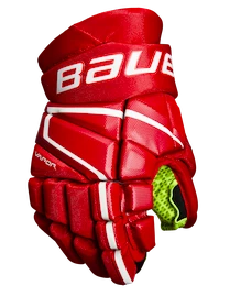 Guanti da hockey Bauer Vapor 3X Red Junior