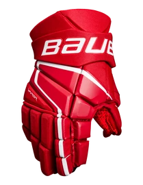 Guanti da hockey Bauer Vapor 3X Red Senior