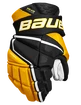 Guanti da hockey Bauer Vapor Hyperlite Black/Gold Junior