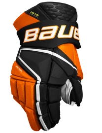 Guanti da hockey Bauer Vapor Hyperlite Black/Orange Intermediate