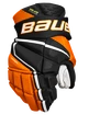 Guanti da hockey Bauer Vapor Hyperlite Black/Orange Junior