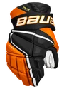 Guanti da hockey Bauer Vapor Hyperlite Black/Orange Junior