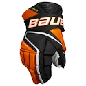 Guanti da hockey Bauer Vapor Hyperlite Black/Orange Senior 15 pollici