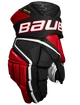 Guanti da hockey Bauer Vapor Hyperlite black/red Intermediate