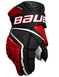 Guanti da hockey Bauer Vapor Hyperlite black/red Intermediate