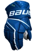 Guanti da hockey Bauer Vapor Hyperlite Blue Intermediate