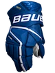 Guanti da hockey Bauer Vapor Hyperlite Blue Junior