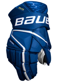 Guanti da hockey Bauer Vapor Hyperlite Blue Junior