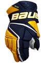 Guanti da hockey Bauer Vapor Hyperlite Navy/Gold Intermediate