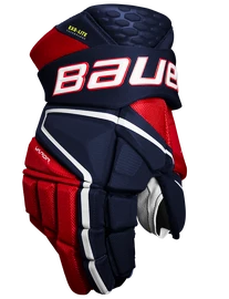 Guanti da hockey Bauer Vapor Hyperlite navy/red/white Intermediate