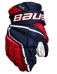 Guanti da hockey Bauer Vapor Hyperlite Navy/Red/White Junior