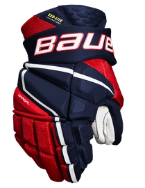 Guanti da hockey Bauer Vapor Hyperlite Navy/Red/White Junior