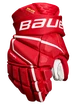 Guanti da hockey Bauer Vapor Hyperlite Red Junior