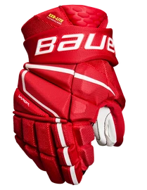 Guanti da hockey Bauer Vapor Hyperlite Red Junior