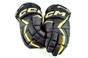 Guanti da hockey CCM JetSpeed FT6 Black/Sunflower Junior