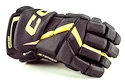 Guanti da hockey CCM JetSpeed FT6 Black/Sunflower Junior