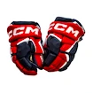 Guanti da hockey CCM JetSpeed FT6 Navy/Red/White Junior 10 pollici