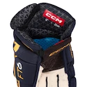 Guanti da hockey CCM JetSpeed FT6 Navy/Sunflower Junior