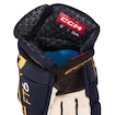 Guanti da hockey CCM JetSpeed FT6 Navy/Sunflower Senior