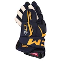 Guanti da hockey CCM JetSpeed FT6 Navy/Sunflower Senior