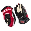 Guanti da hockey CCM JetSpeed FT6 Pro Black/Red/White Junior