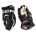 Guanti da hockey CCM JetSpeed FT6 Pro Black/White Junior