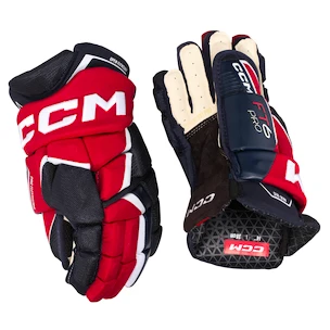 Guanti da hockey CCM JetSpeed FT6 Pro Navy/Red/White Senior