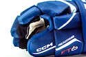 Guanti da hockey CCM JetSpeed FT6 Royal/White Senior