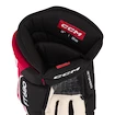 Guanti da hockey CCM JetSpeed FT680 Black/Red/White Senior