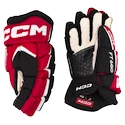 Guanti da hockey CCM JetSpeed FT680 Black/Red/White Senior