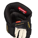 Guanti da hockey CCM JetSpeed FT680 Black/Sunflower Junior