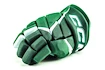 Guanti da hockey CCM JetSpeed FT680 Dark Green/White Junior