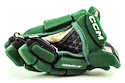 Guanti da hockey CCM JetSpeed FT680 Dark Green/White Junior