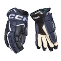 Guanti da hockey CCM JetSpeed FTWomen Navy/White Senior