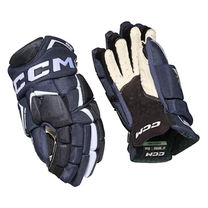 Guanti da hockey CCM JetSpeed FTWomen Navy/White Senior