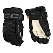 Guanti da hockey CCM Tacks 4 ROLL PRO 3 Black/Grey Senior