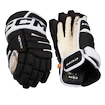 Guanti da hockey CCM Tacks 4 ROLL PRO 3 Black/White Senior