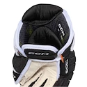 Guanti da hockey CCM Tacks 4 ROLL PRO 3 Black/White Senior