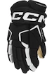 Guanti da hockey CCM Tacks AS 580 Black/White Junior 11 pollici