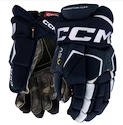 Guanti da hockey CCM Tacks AS-V PRO Navy/White Senior 15 pollici