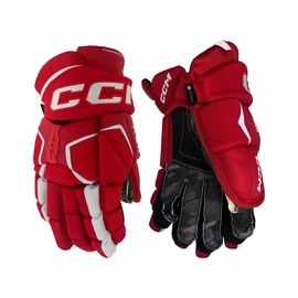 Guanti da hockey CCM Tacks AS-V PRO Red/White Senior